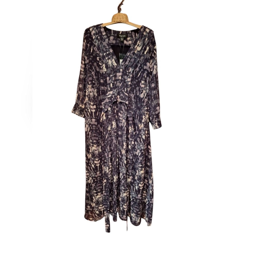 Arna York After Dark PRT Long Sleeved Dress Plus Size Ladies 18 NWT Whimsigoth
